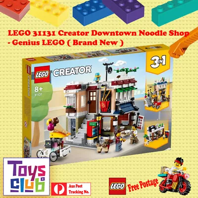 LEGO 31131 Creator Downtown Noodle Shop (Brand New Sealed) • $67