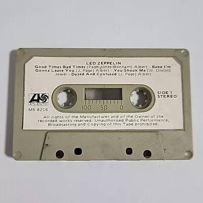 LED ZEPPELIN - 'Self Titled' Cassette Tape Album ATLANTIC RECORDS *TAPE ONLY* • $12.74