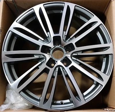 18  GUNMETAL 1 REPLACEMENT WHEEL RIM 18x8 5x112 ET45 FOR VW AUDI CC GTI A4 B8 B7 • $80.89