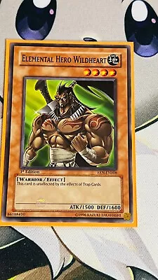 £2.90 • Buy Yu-Gi-Oh! Elemental Hero Wildheart EEN-EN008 1st Edition NM