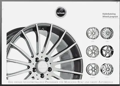 Carlsson Alloy Wheels For Mercedes-Benz & Smart 2013-14 German & UK Brochure • $19.92