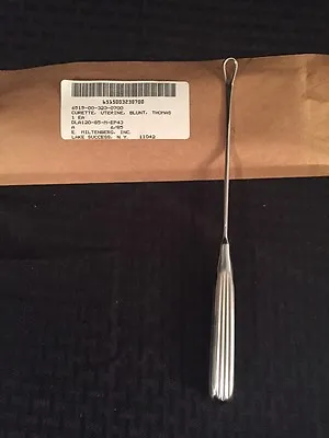 NEW MILTEX Stainless Uterine Curette Thomas 10.5  Long Size 4 Germany • $23.99