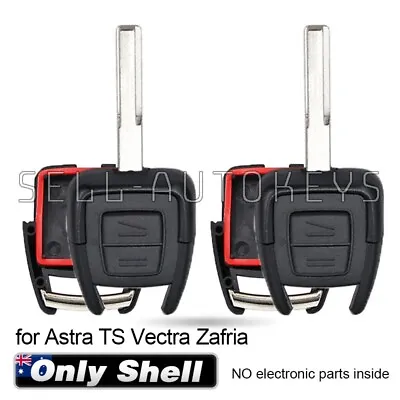 2x For Holden Astra TS Vectra Zafria 1997-2005 2B Remote Key Shell Case Fob HU43 • $17.06