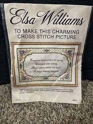 Elsa Williams Cross Stitch Kit #02012 • $18.99