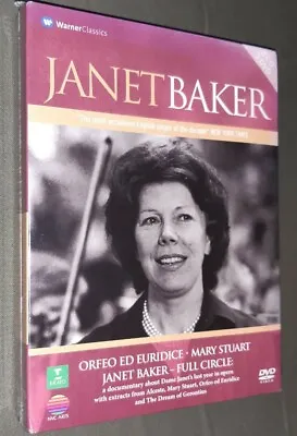 £29.95 • Buy JANET BAKER UK DVD CD Set Orfeo Ed Euridice,Mary Stuart,Full Circle Documentary