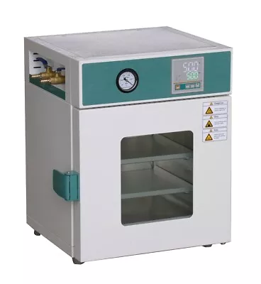 Stainless Steel Lab Digital Vacuum Drying Oven 250°C 25L Vacuum Drying Furnace • $1345.54