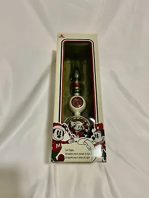 NEW 2022 Disney Mickey Minnie Mouse Christmas Tree Topper Vintage Collection • $49.41