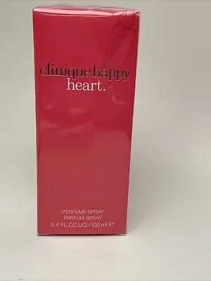 £32 • Buy Clinique Happy Heart 100ml EDP  Spray New, Boxed, Sealed Box Damage, See Photos