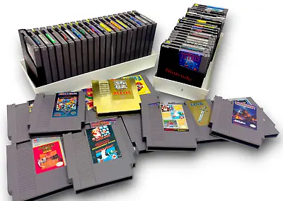 Nintendo NES Authentic Video Games Lot (Pick & Choose) - Mario Zelda Mega Etc. • $99.99