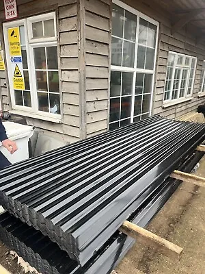 Corrugated Tin Plastic Coated Roof Sheets • £25