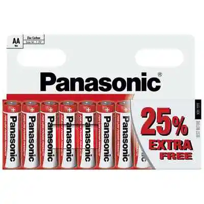  10 Genuine Panasonic AA Battery Zinc Carbon Batteries Only 1 Pack  • £1.72