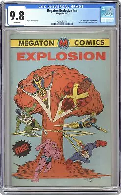 Megaton Comics Explosion #1 CGC 9.8 1987 4295282018 1st Liefeld's Youngblood • $360