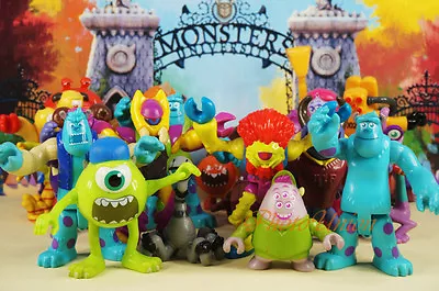 £3.59 • Buy Disney Pixar Monster Inc University Sulley & Friends Figure Cake Topper Set 5