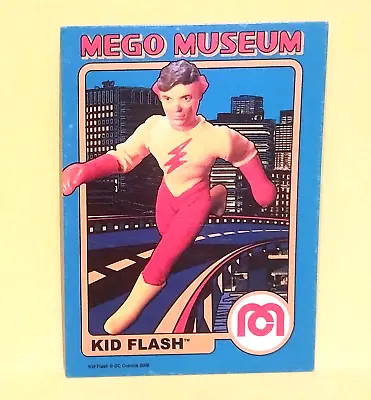 Vtg 2006 Mego Museum Kid Flash Card #31 1970s Figure Toy WGSH Doll Teen Titans • $12.95