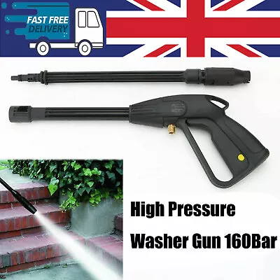 £12.99 • Buy Car High Pressure Washer Spray Water Gun Lance Replacement Trigger 160Bar Jet
