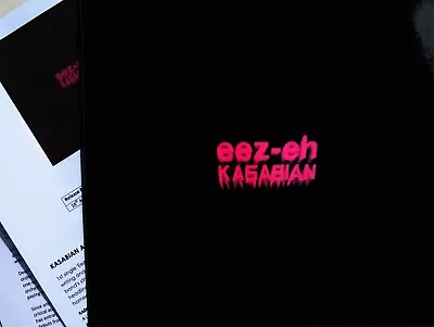 KASABIAN 10  Eeez-eh VINYL Original 2014 SEALED + Promo Sheets ONE ONLY NEW • £13.95