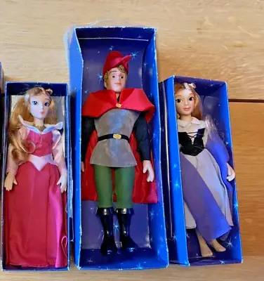 £8.99 • Buy DeAgostini   3 Disney  Porcelaine   Dolls  Sleeping Beauty Aurora  And Prince