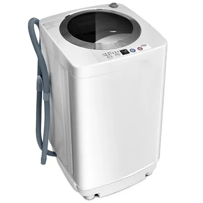 £145.99 • Buy 2-in-1 Portable Compact Full-Automatic Washing Machine Wash/Spin Capacity 3.5kg