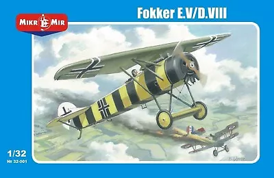 1/32 MikroMir 32-001 Fokker E.V / D.VIII German Fighter WWI • $50