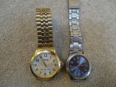 2x Gents Watches. Lotus VJ42-X194 And MC 23888 • £4.99