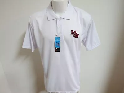 New Sz S-XL White Ncaa Men's Polyester #36P Polo Shirt • $34.99