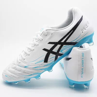 ASICS Soccer Cleats DS LIGHT X-FLY PRO LIMITED 1101A049 100 White/Black/Blue • $218.45