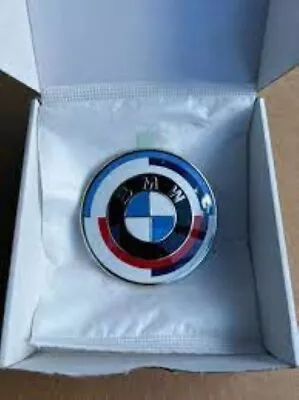 $129 • Buy BMW Bonnet Hood Badge 50th Anniversary Genuine BMW 51148087194 G20 X3 X4 G30 G01