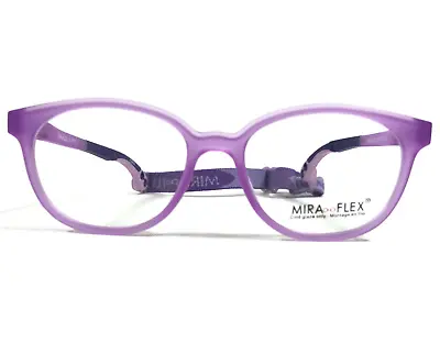 Miraflex Kids Eyeglasses Frames JAKE C.121 Purple Round Full Rim 45-16-135 • $59.99