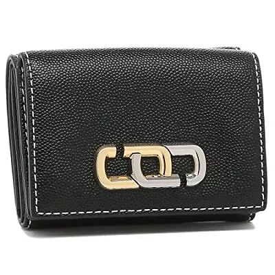 [Marc Jacobs] M0017023 001 THE J LINK MEDIUM TRIFOLD WALLET BLACK • $172.71