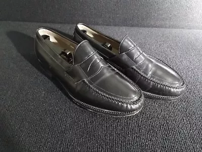 SAS Shoes Mens 11.5 Cordovan Leather Penny Loafer Handsewn Made In USA • $28