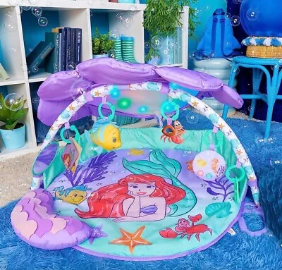 Bright Starts The Little Mermaid Twinkle Trove Lights & Music Activity Gym • £16.95