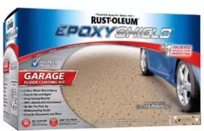 Rustoleum 251966 Epoxy Shield Tan Garage Floor Paint • $146.98