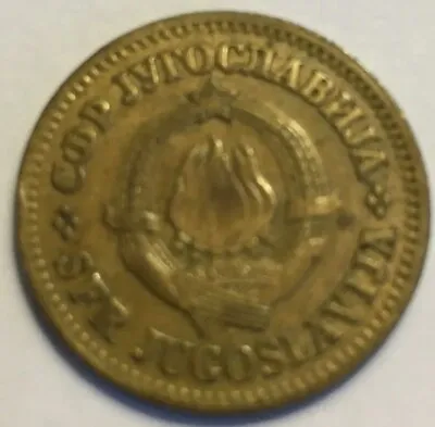 1965 Yugoslavia 10 Para Coin  Vintage International World Coin • $2