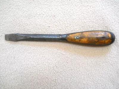 Vintage IRWIN 1/2  Flat Tip Screwdriver / Perfect Handle Style • $35