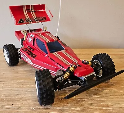 Vintage Kyosho Turbo Optima 1:10 Scale RC Off-road Buggy Option House LeMans • $20.50