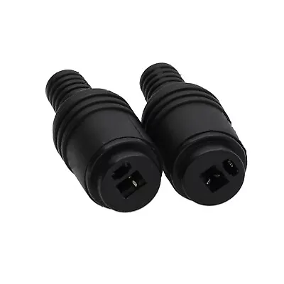 2 Pin DIN Socket Speaker And HiFi Connector Screw Terminals Strain [2 Pack] • £2.91