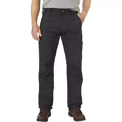 Genuine Dickies Black Regular Fit Straight Leg Flex Ripstop Range Pants: 34-44 • $24.99