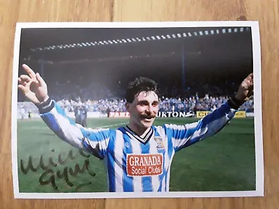 Micky Gynn Coventry City Hand Signed 7x5 Bordered Photo Autograph • £5.49