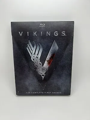 Vikings: The Complete First Season (Blu-ray 2013) With Rare Slipcover A10-2 • $9.90