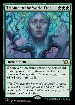 MTG Tribute To The World Tree (211/481) March Of The Machine NM • $11.95