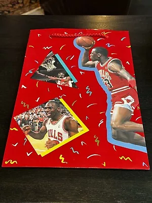 Vintage Michael Jordan 1992 Gift Bag Jump Inc. 074720197753 • $0.99