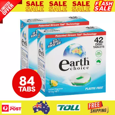 2 X 42pk Earth Choice All In One Dishwasher Tablets • $31.99