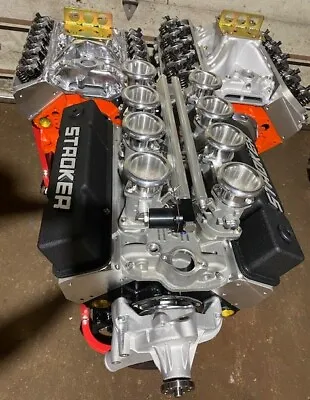 383 525hp Sbc Stroker Hillborn Fuel Injected Custom Show And Go Engine   • $8495