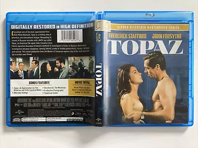 Topaz (Blu-ray 1969) Alfred Hitchcock - Frederick Stafford - John Forsythe • $11.61