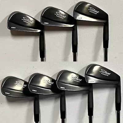 $1311.69 • Buy Titleist 680 Forged Limited Release Iron Set (4-PW) - NICE - Xtreme Dark Finish