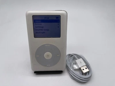 £77.99 • Buy Apple IPod Classic 4th Generation White (20GB) A1059 FREE SHIPPING