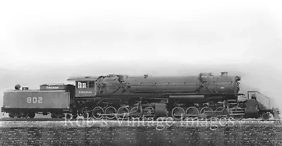 The Virginian Railroad Photo Steam Locomotive 802  Train 2-10-10-2 • $10.99