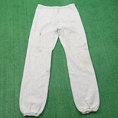 VINTAGE CHAMPION REVERSE WEAVE WARM UP USA MADE WISCONSIN SWEATPANTS XL 70s 80s • $48