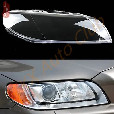 For Volvo S80 2007-2016 Right Side Front Headlight Clear Lens Bezel+Seal Glue T • $105.17