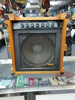 Old Vintage Crate Cr-iir Wooden Guitar Amp Gain Master And Reverb By Slm Rare • $449.99